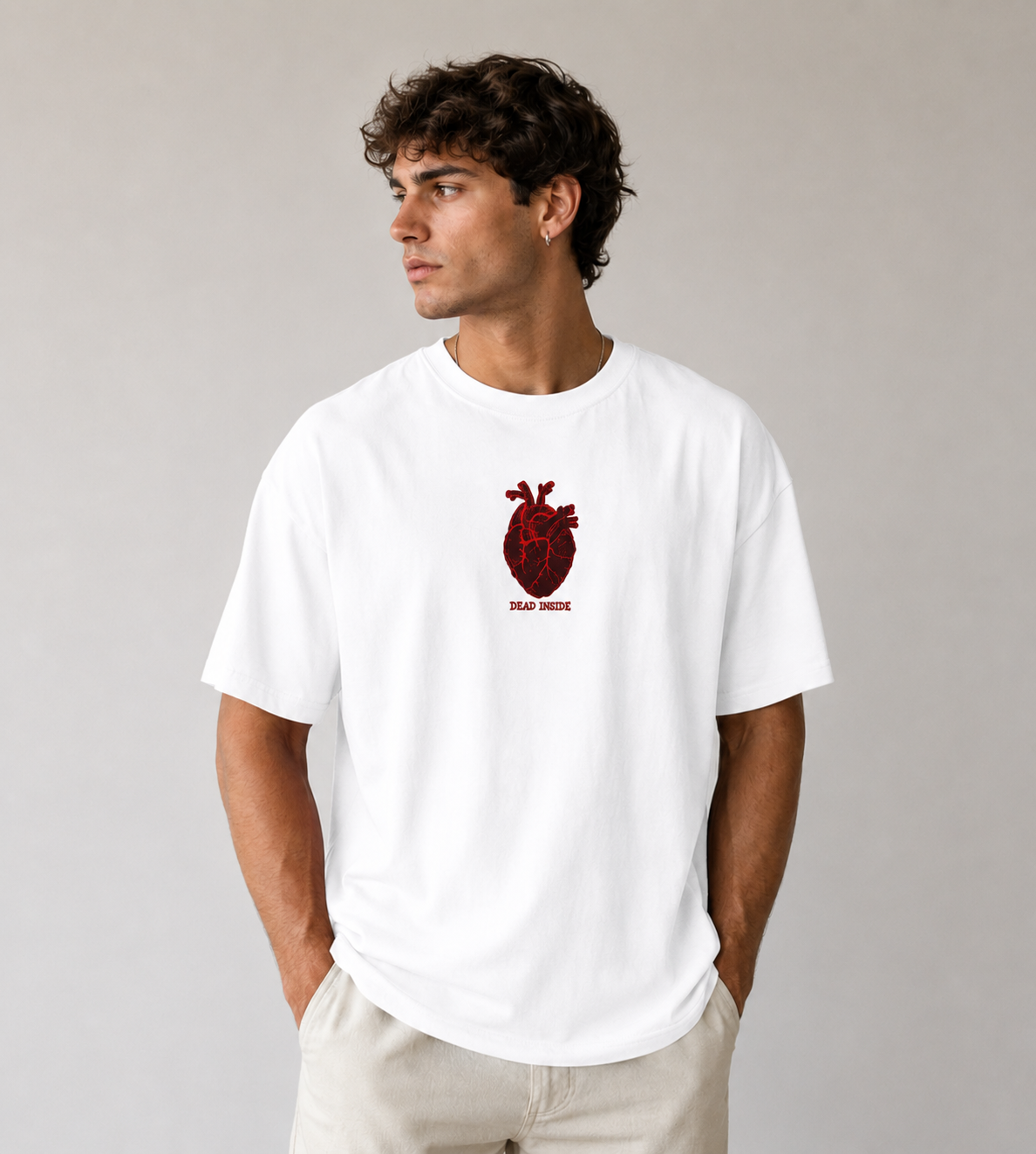 Dead Inside Oversized Tee